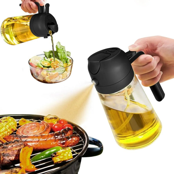 2-in-1 Oil Sprayer Bottle