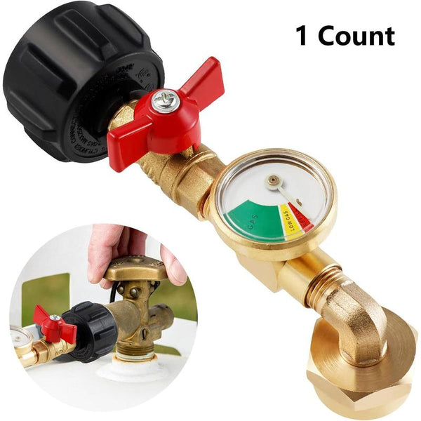 Propane Refill Adapter with Valve