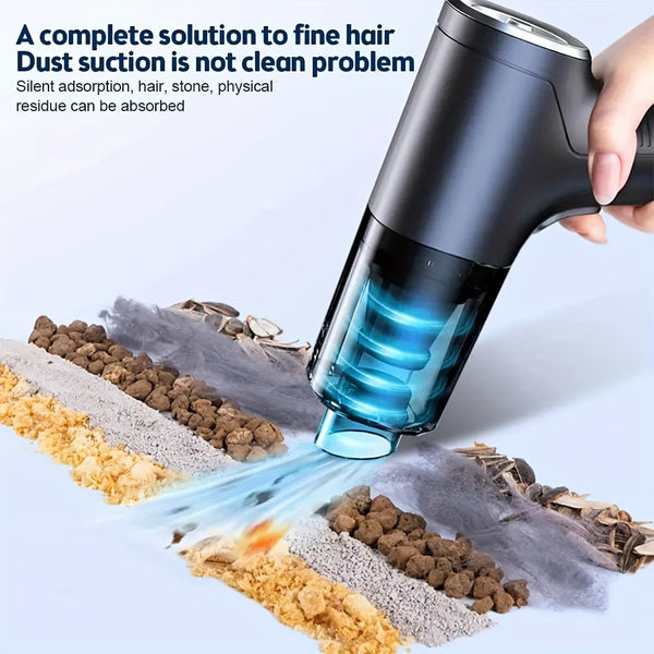 8-in-1 Cordless Handheld Car Vacuum Cleaner