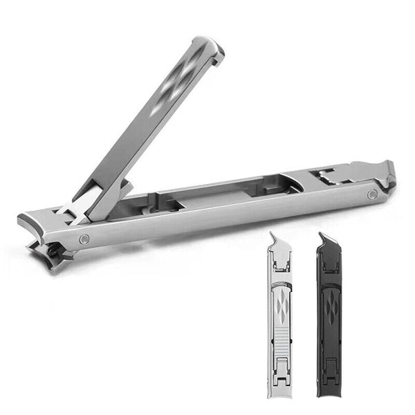 Fingernail Clippers Double Ended Stainless Steel for Home