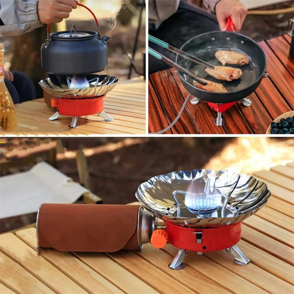 🔥 Ultimate Portable Camping Gas Stove Kit